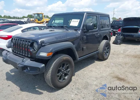 2021 Jeep Wrangler Willys 4X4 from USA, damaged, VIN 1C4GJXAN6MW756546